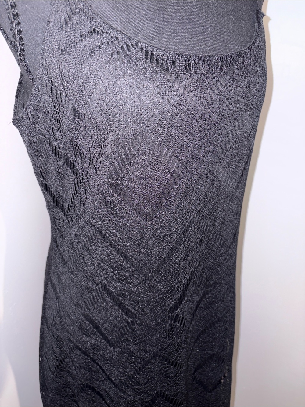 Maurices Black Sleeveless Maxi Knit Dress